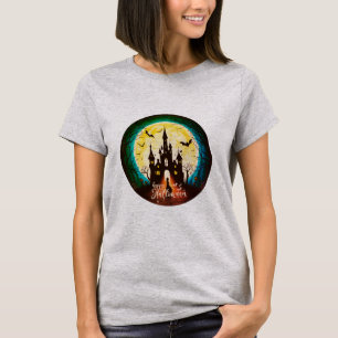 Bort Castle Happy halloween Creepy T Shirt