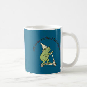 Bort för att vara radikalt vänsteraktivist rolig g kaffemugg