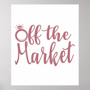Bort från marknaden - Spenalakan Bröllopsfest Bröl Poster