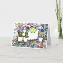 "Bort från min Gräsmatta!" Lustigt att bli äldre