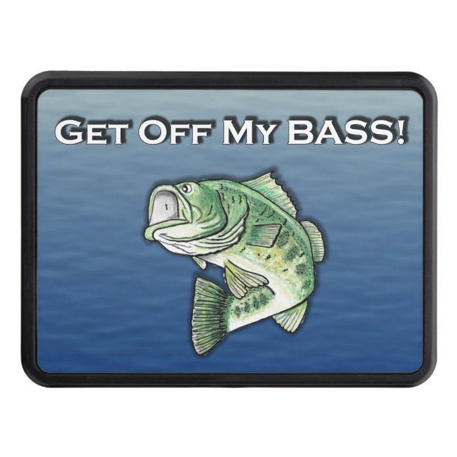 Bort från mitt BASS-fiske Dragkroksskydd (Framsidan)