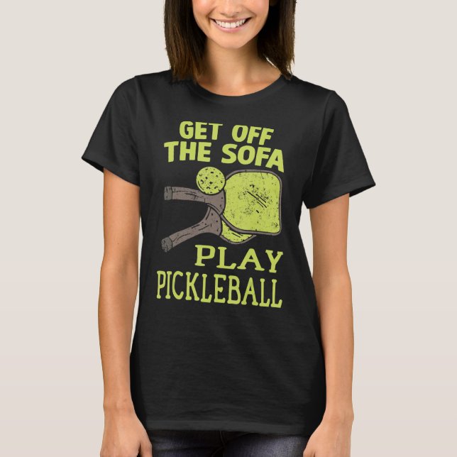 Bort från Soffa-pjäsen Paddleball T Shirt (Framsida)