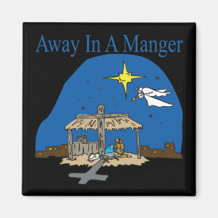 Bort i en Manger Magnet