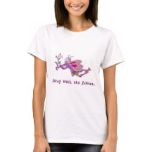 Bort med feerna Dam-T-Shirt