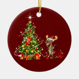 Bort med LJUS jul Julgransprydnad Keramik