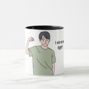Bort&ster muggar, syskon-gåvor, keramiskt mugg. mugg