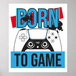 BORT TILL GAMN MED MIN KONSOLE POSTER