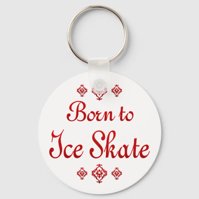 BORT TILL ICE SKATE NYCKELRING (Framsida)
