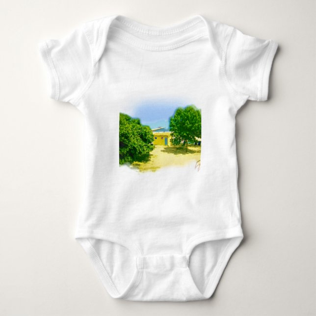 Bort till sjöstranden! t-shirt (Framsida)