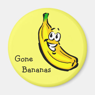 Borta bananer magnet