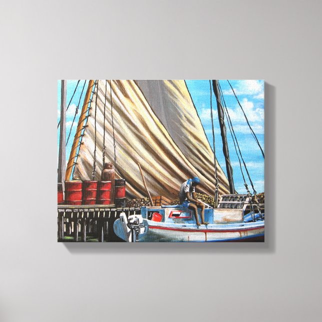 Borta dagar canvastryck (Framsida)