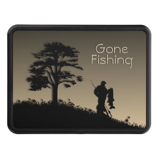 Borta Fisherman Personal i Dusk Dragkroksskydd (Framsidan)