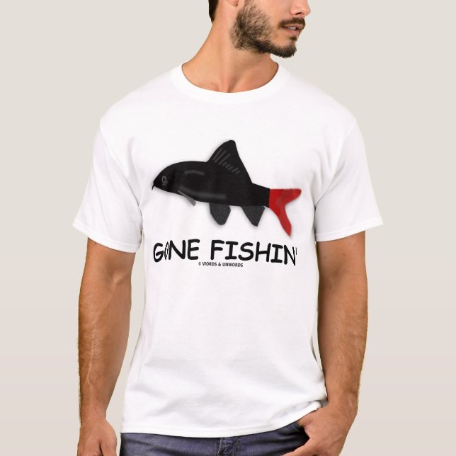 Borta Fishin (bicolor Epalzeorhynchus) T-shirt (Framsida)