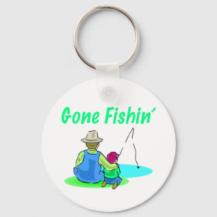 Borta Fishin Keychain Nyckelring
