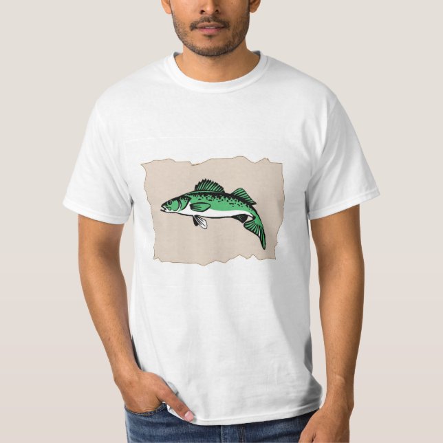 Borta fishin tee (Framsida)