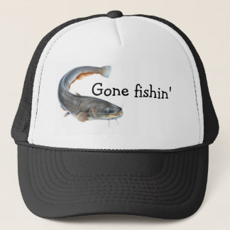 "borta fishin'" truckerkeps