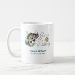 Borta Fishing Big Fish Redraget Fisherman Gift Kaffemugg