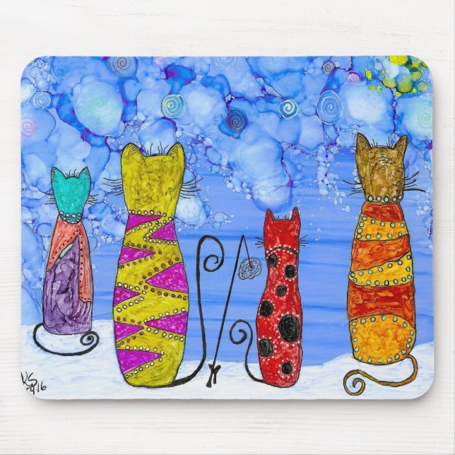 Borta Fishing Mousepad Musmatta (Framsidan)