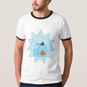 Borta fiske - Anpassat Tee