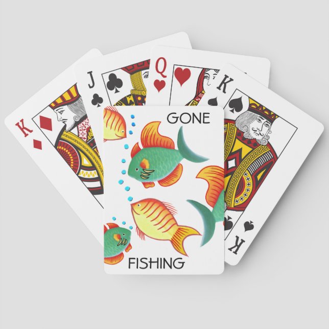 Borta fiske casinokort (Baksidan)