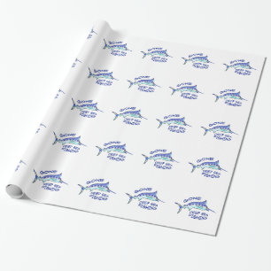 Borta fiske för djupt hav presentpapper