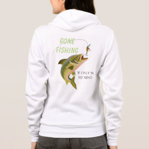 Borta fiske för kvinnor t shirt
