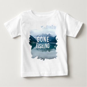Borta fiske i Snöbergsberget Sjö T Shirt