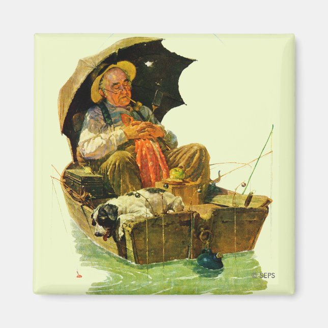 Borta fiske magnet (Framsidan)