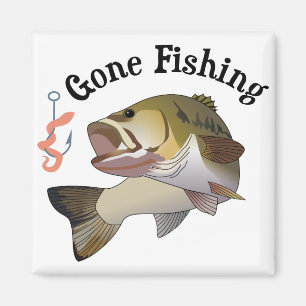 Borta fiske magnet