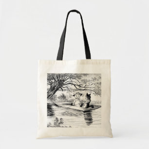 Borta fiske med Älskare, Louis Wain Tygkasse