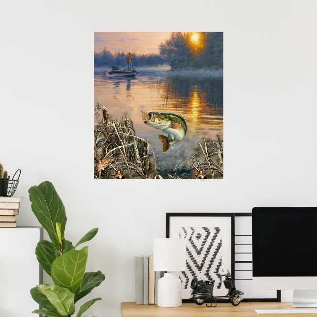 Borta fiske poster (Hemmakontoret)