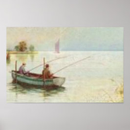 Borta fiske poster