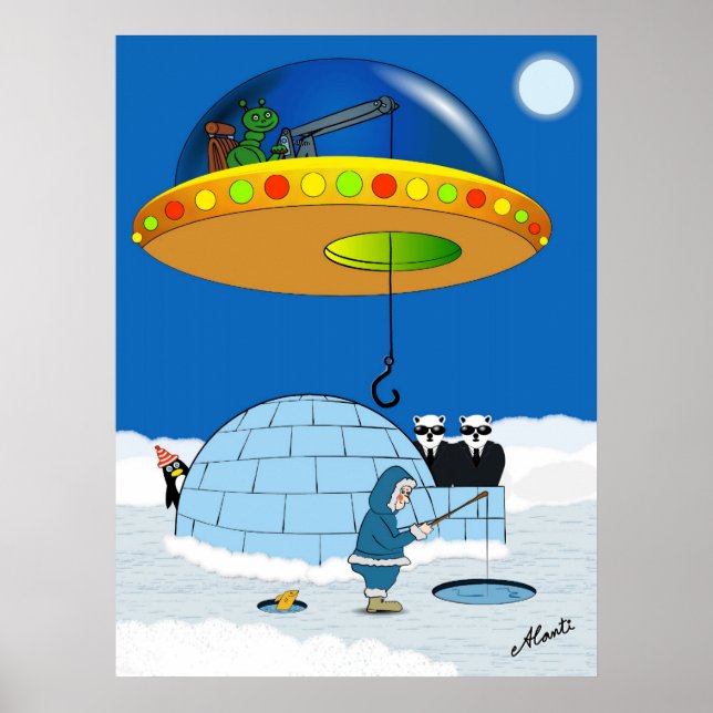 Borta fiske poster (Framsidan)