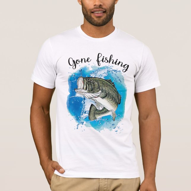 Borta fiske T-Shirt (Framsida)