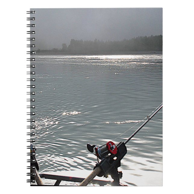 Borta fiskeförbud i dag anteckningsbok (Framsidan)