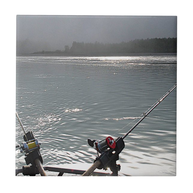 Borta fiskeförbud i dag kakelplatta (Framsidan)