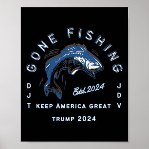 Borta fisketurva Vance 2024 Sport Fishing Past-t Poster
