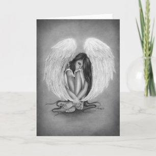 Borta för snart-antgelhälsningskort kort