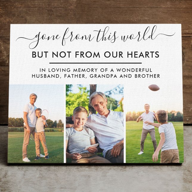 Borta från den här världsminnesavbildningen Photo  Canvastryck (Skapare uppladdad)