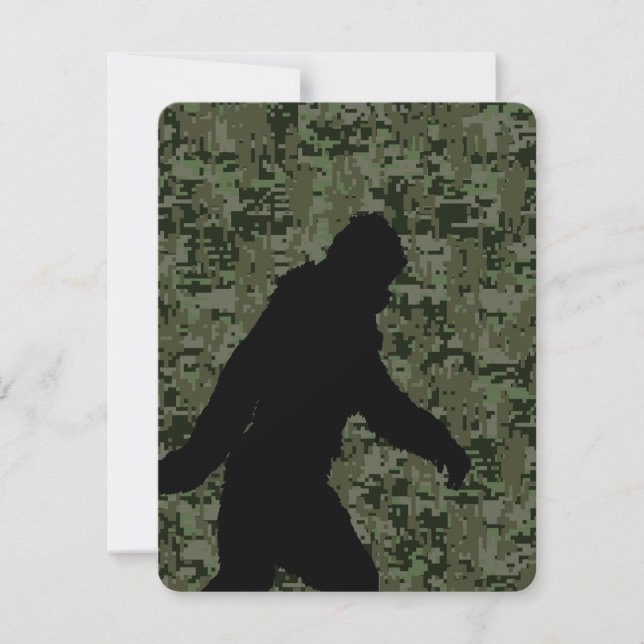 Borta fyrkant för på Olive Digital Camouflage (Framsida)