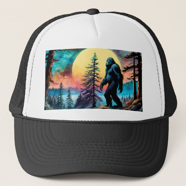 Borta fyrkantigt, färglöst, fullt läge keps (Framsida)