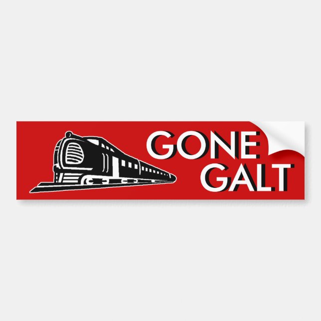 Borta Galt Bildekal (Framsidan)
