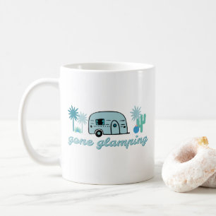Borta Glamping Camping RV Camper Äventyr-offert Kaffemugg