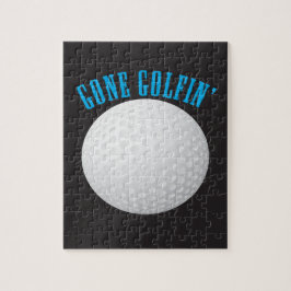 Borta Golfing ⛳ 🎁 Golf Boll Golfer Pussel