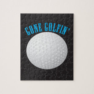Borta Golfing ⛳ 🎁 Golf Boll Golfer Pussel