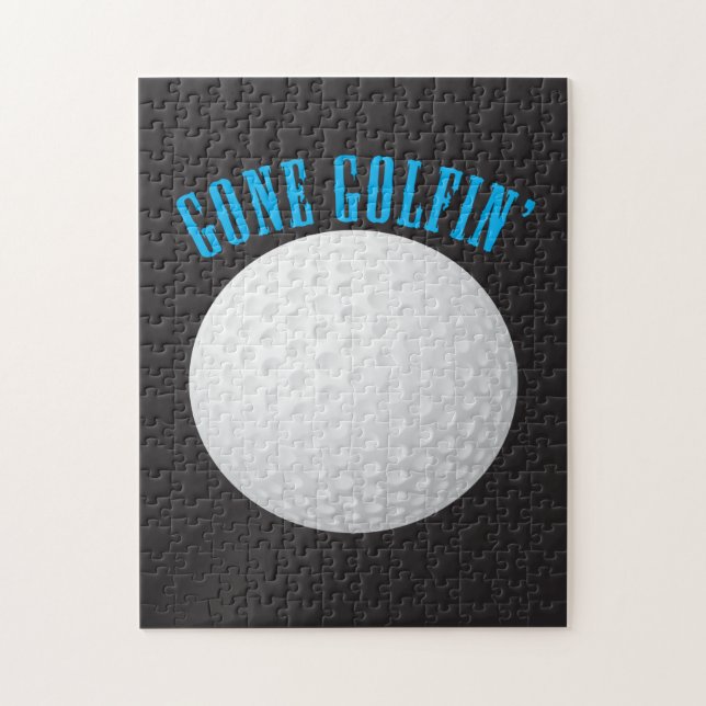 Borta Golfing Pussel (Vertikal)