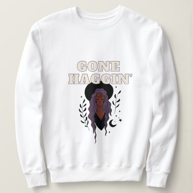 Borta Haggin’ Witchy T Shirt (Design framsida)