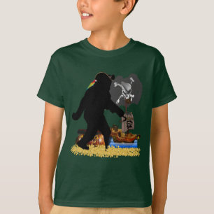 Borta kvadatchin-friskbuktning t shirt
