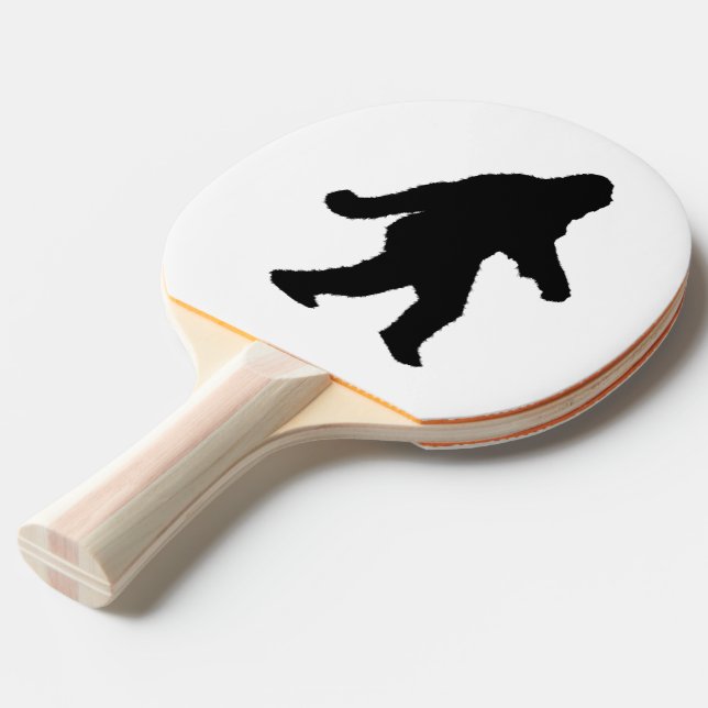 Borta kvadrat - Sasquatch Silhouette Pingisracket (Frontvinkel)