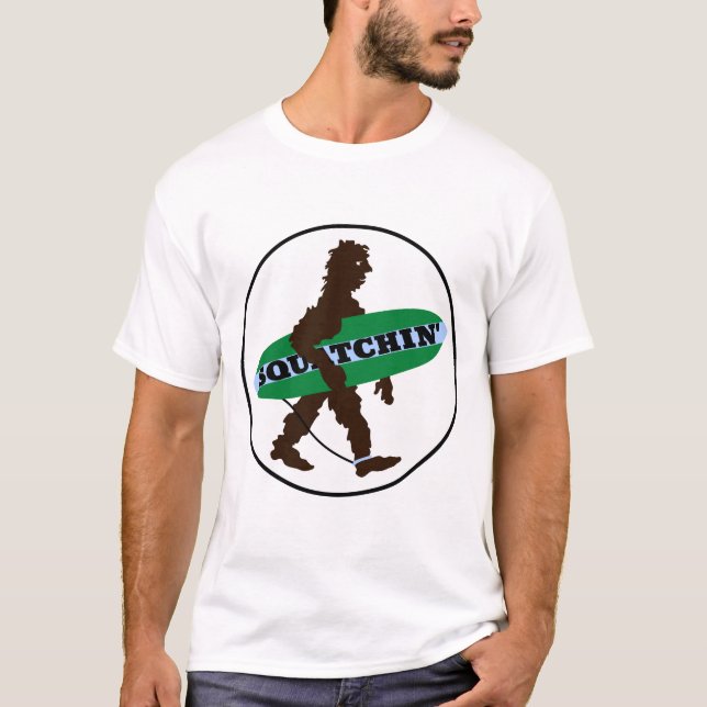 Borta kvadratfot tee shirt (Framsida)